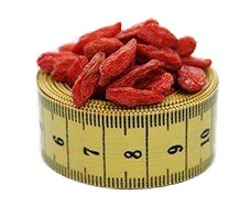 Goji Berries können beim Abnehmen helfen. Goji Berries können beim Abnehmen helfen.