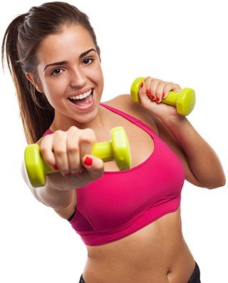 Fitness-Frau