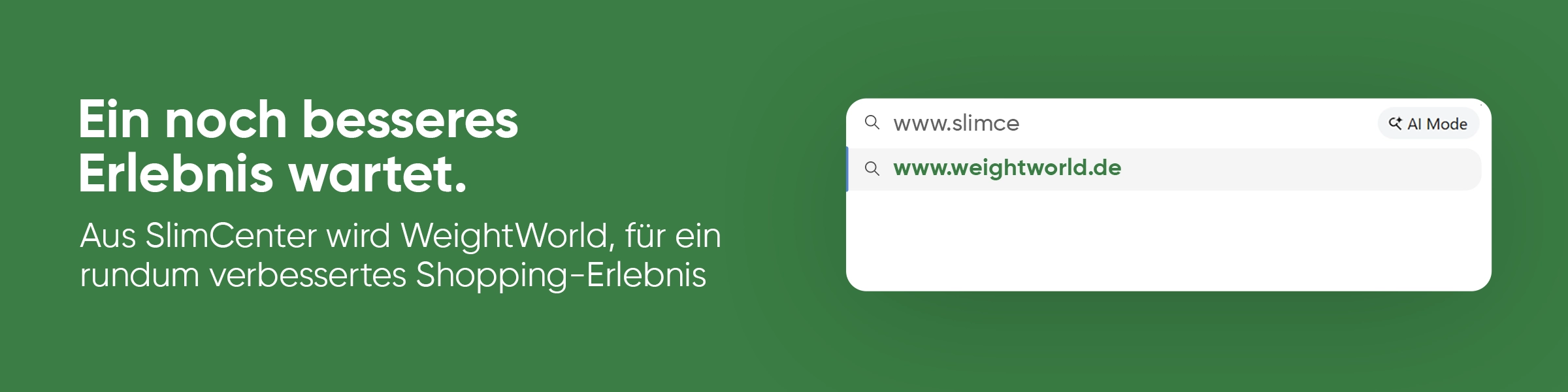 improved shopping experience.