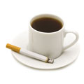 Kaffee Tasse & Zigarette
