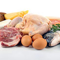 Fleisch, Fisch, Käse Fleisch, Fisch, Käse