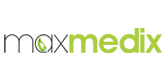 maxmedix Logo in grauer und grüner Schrift auf weißem Hintergrund maxmedix Logo in grauer und grüner Schrift auf weißem Hintergrund