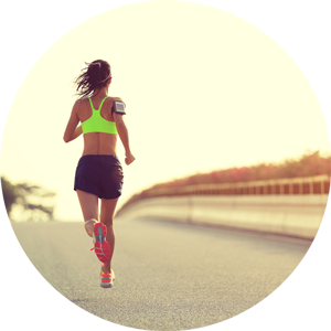 woman running woman running