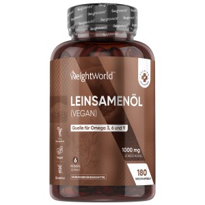 Leinsamenöl Softgel Kapseln