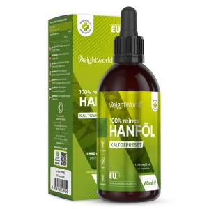 WeightWorld Hanf Öl 60ml Oil