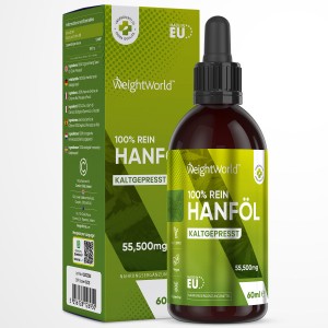 WeightWorld Hanf Öl 60ml Oil