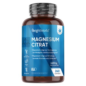 magnesiumcitrat online bei WeightWorld kaufen