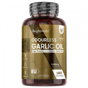 Geruchsneutrale Knoblauchöl Softgel Kapseln 