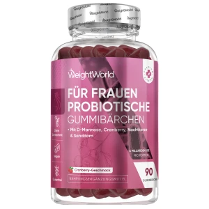 Probiotische Gummibärchen für Frauen