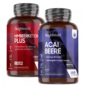 Himbeer-Ketone Plus & Pure Acai