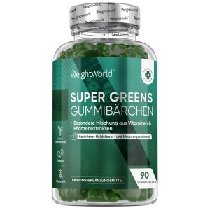 Super Greens Gummibärchen
