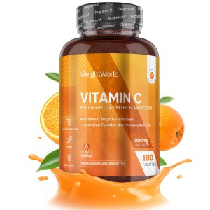 Vitamin C mit Hagebutte und Bioflavonoiden