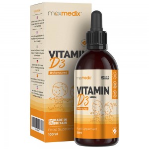 Flüssiges Vitamin D3 für Kinder