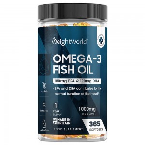 Omega-3- 1000mg 365 Softgels