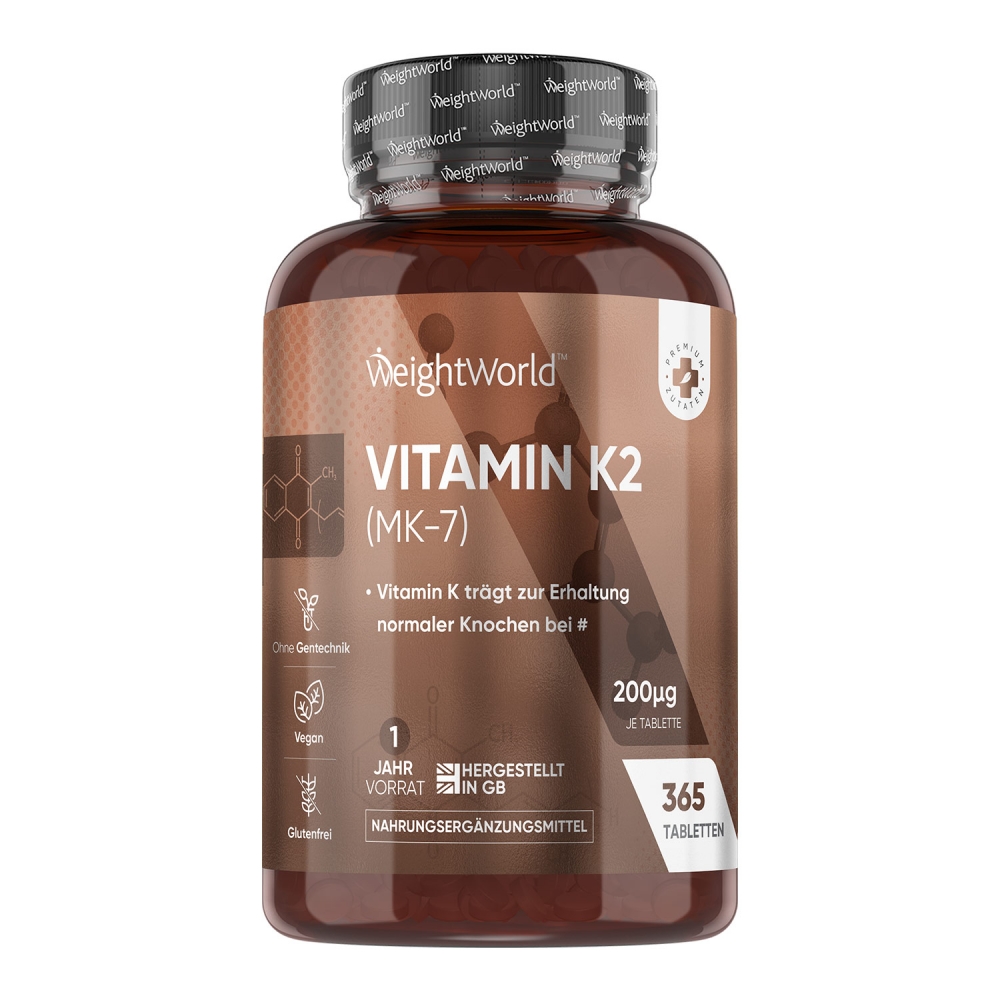 Vitamin K2 l Für die Knochen und Blutgerinnung l SlimCenter