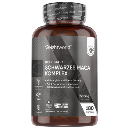 Schwarzer Maca Komplex