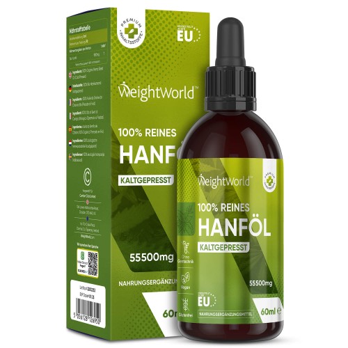 WeightWorld Hanf Öl 60ml Oil