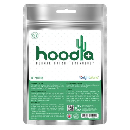 Hoodia Plus Patches Abnehmpflaster Produktverpackung