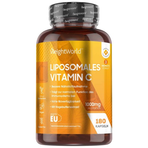 Liposomales Vitamin C - 1000mg- 180 Kapseln