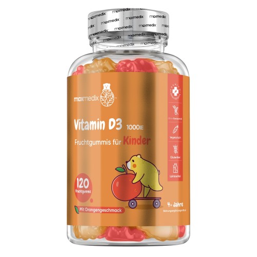 Vitamin D3 Fruchtgummis für Kinder