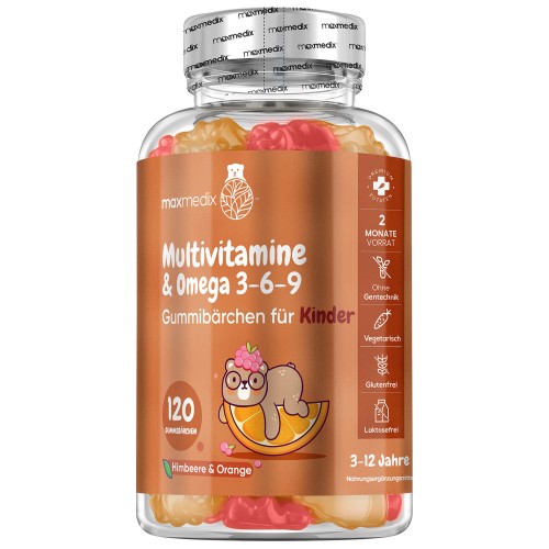 Multivitamin Gummibärchen für Kinder  120 Fruchtgummis  Online bestellen