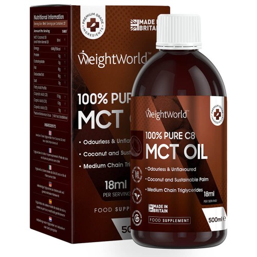 WeightWorld Pures C8 MCT Öl 500ml