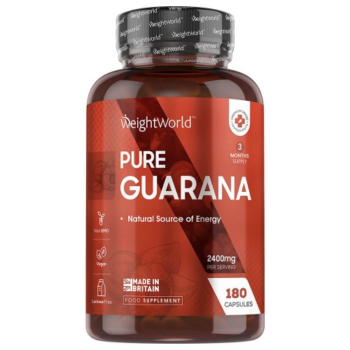 WeightWorld Pure Guarana Kapseln Produktverpackung