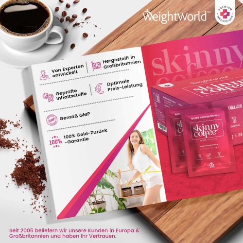 Skinny coffee brochure