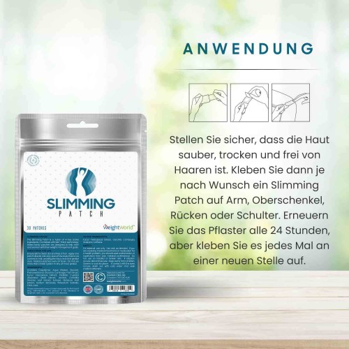 slimming pflaster anwendung