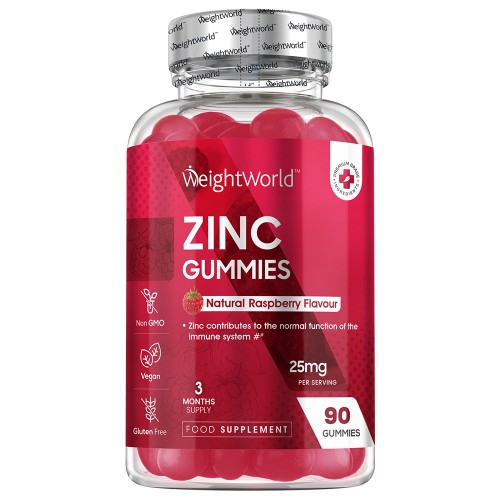 Zinc Gummibärchen, 25 mg 90 Gummies - Zinkergänzung