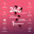 Leicht zu schluckende 240 Astaxanthin Softgel Kapseln