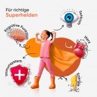 Alle wichtigen Vitamine und Mineralien in Multivitamin für Kinder