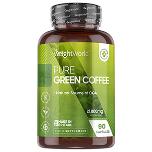 WeightWorld Green Coffee Pure Kapseln Produktverpackung