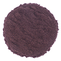 Braunes Resveratrol Pulver in einem Kreis auf weißem Hintergrund Braunes Resveratrol Pulver in einem Kreis auf weißem Hintergrund