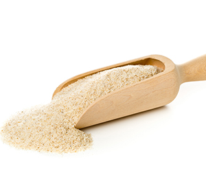 Wooden Spoon with psyllium husk