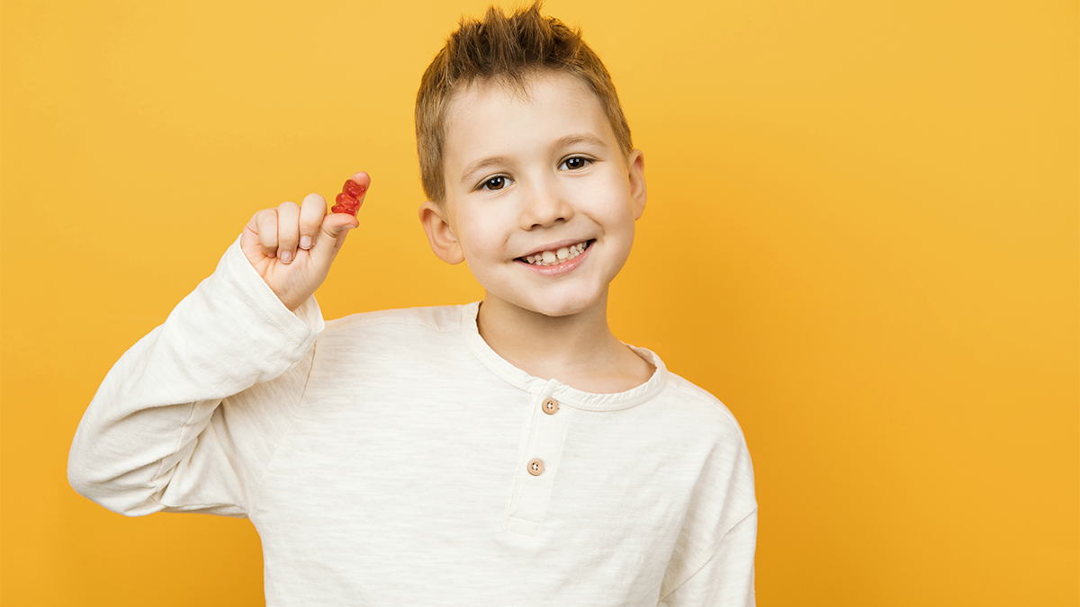Vitamin D3 kaufen- Gummi für starke Knochen bei Kindern