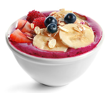Acai Müsli-Schüssel Acai Müsli-Schüssel