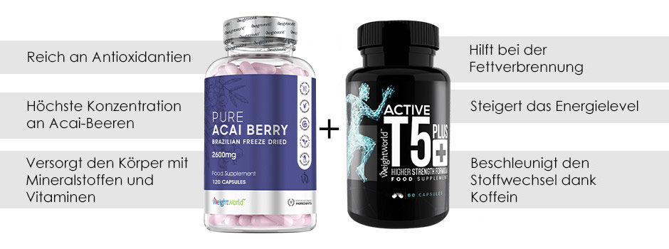 Acai-Beeren-Verpackung